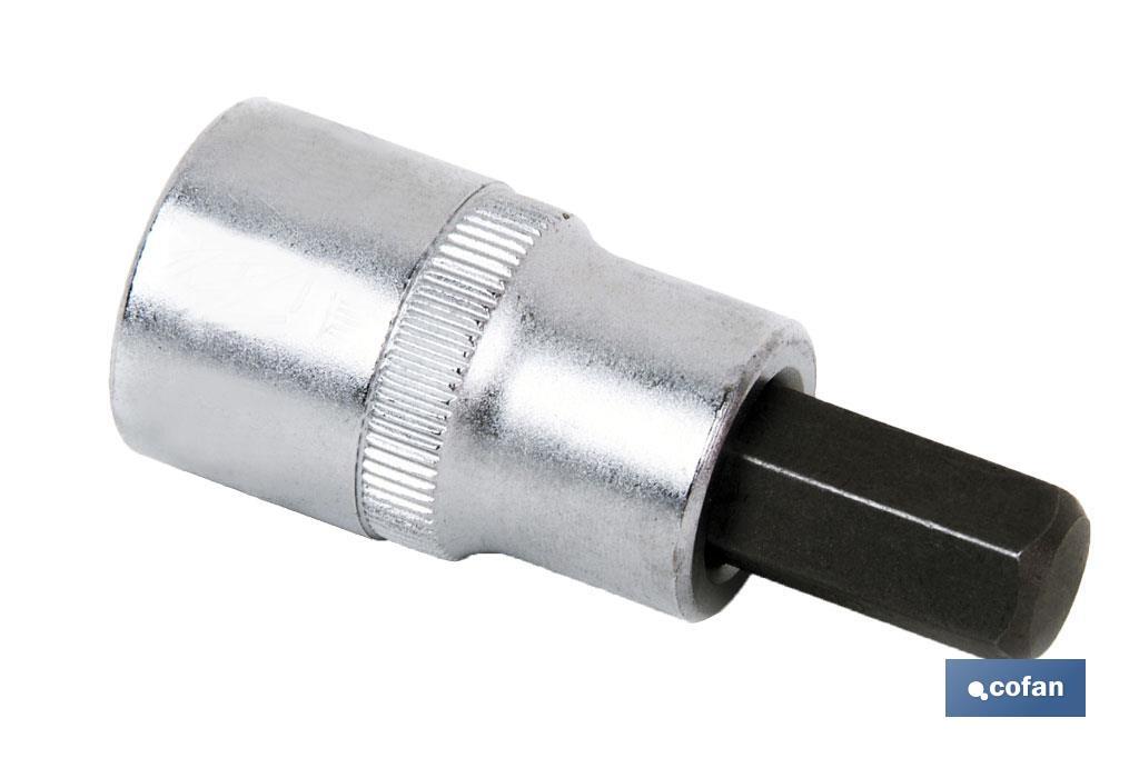 LLAVE DE VASO 1/4 CON PUNTA H-4 (PACK: 1 UDS) LLAVE DE VASO 1/4 CON PUNTA H-4 (PACK: 1 UDS)