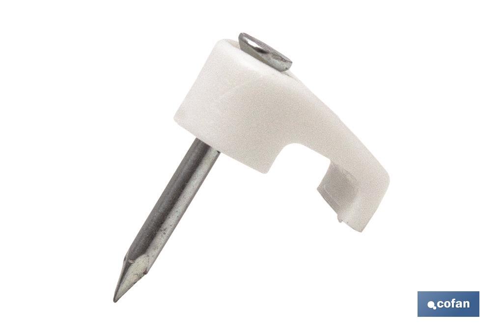 BLÍSTER DE 7 UDS. GRAPA DE PLÁSTICO PLANO 93X5 MM VENTA UNITARIA (PACK: 1 UDS) BLÍSTER DE 7 UDS. GRAPA DE PLÁSTICO PLANO 93X5 MM VENTA UNITARIA (PACK: 1 UDS)