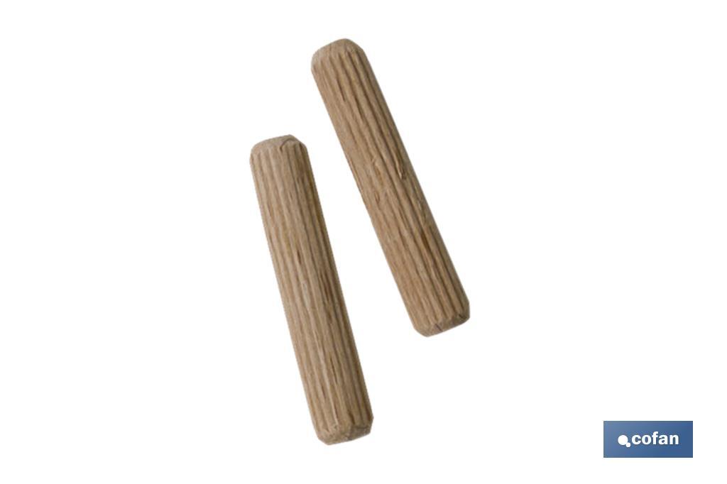 BL 7 UDS ESPIGA DE MADERA 10MM (PACK: 10 UDS) BL 7 UDS ESPIGA DE MADERA 10MM (PACK: 10 UDS)