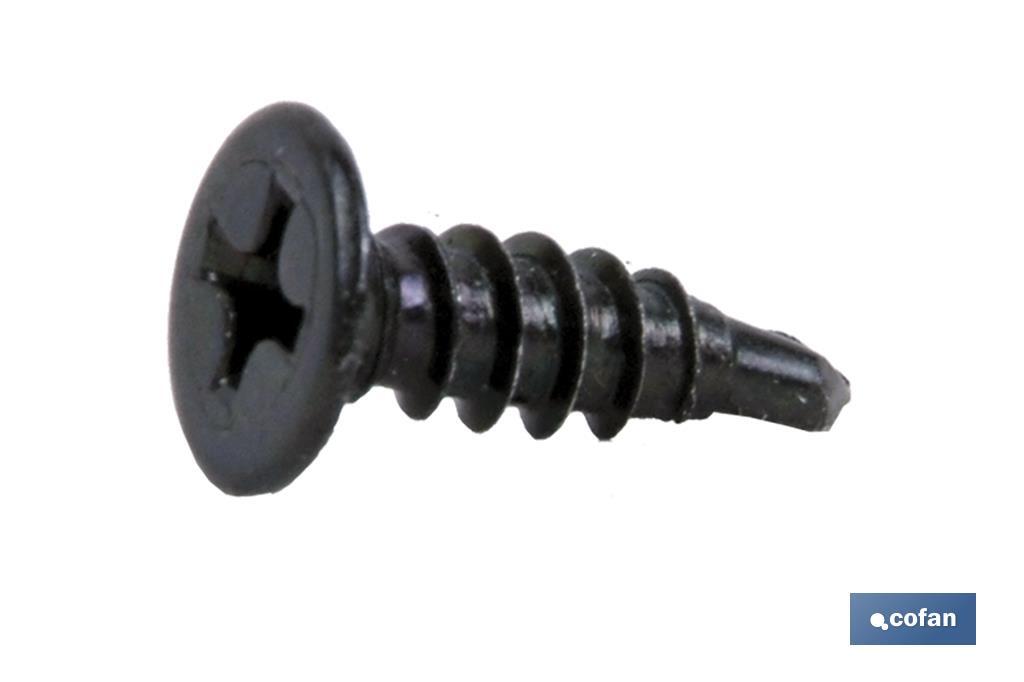 TORNILLO AUTOT. EXTRAPLANO 4,2 X 23 NEGRO (PACK: 500 UDS)