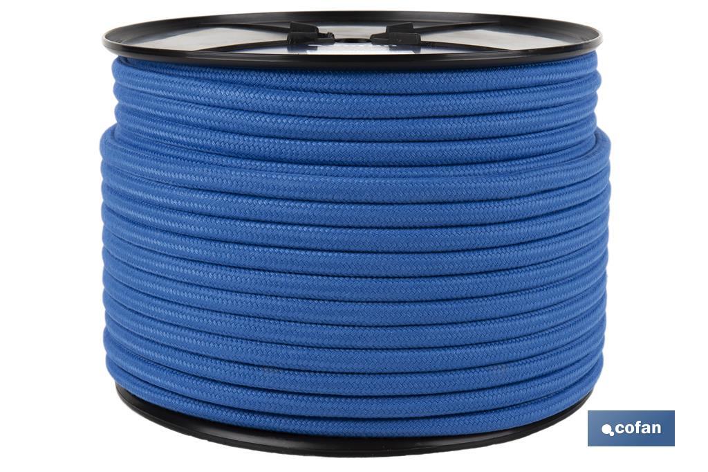 CARRETE ESCOTA NÁUTICA 10 MM 100 M AZUL (PACK: 1 UDS)