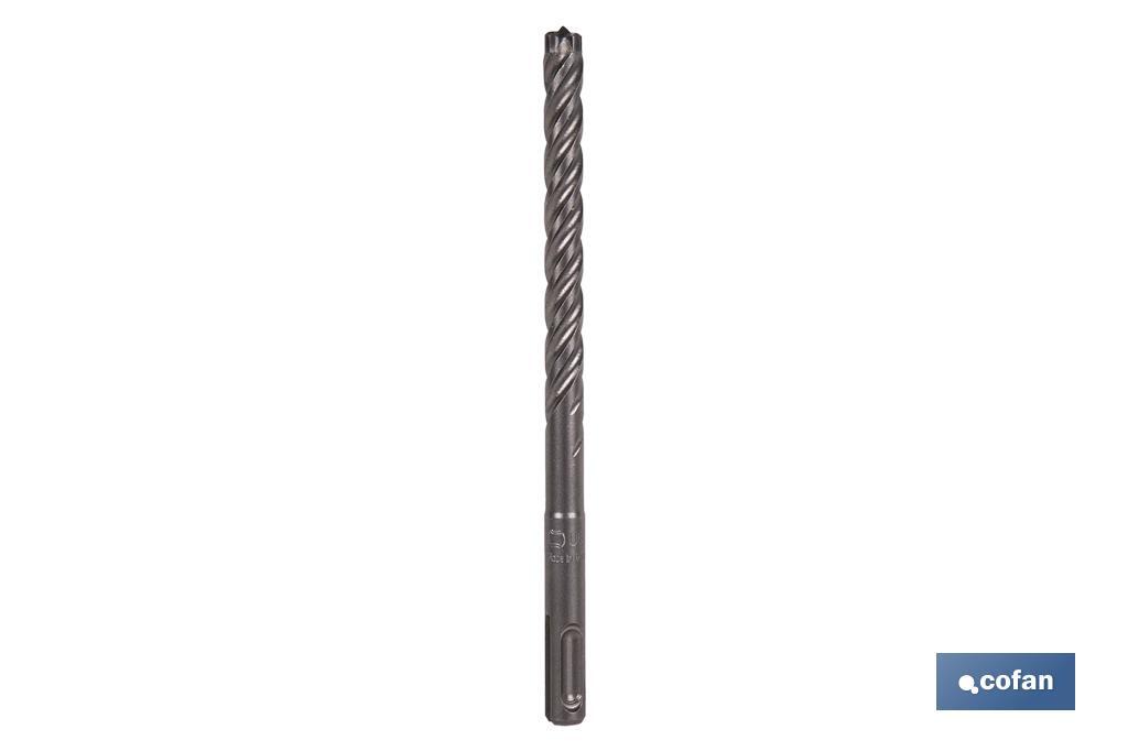 BROCA SDS PLUS PARA HORMIGÓN ARMADO 18 X 450 MM