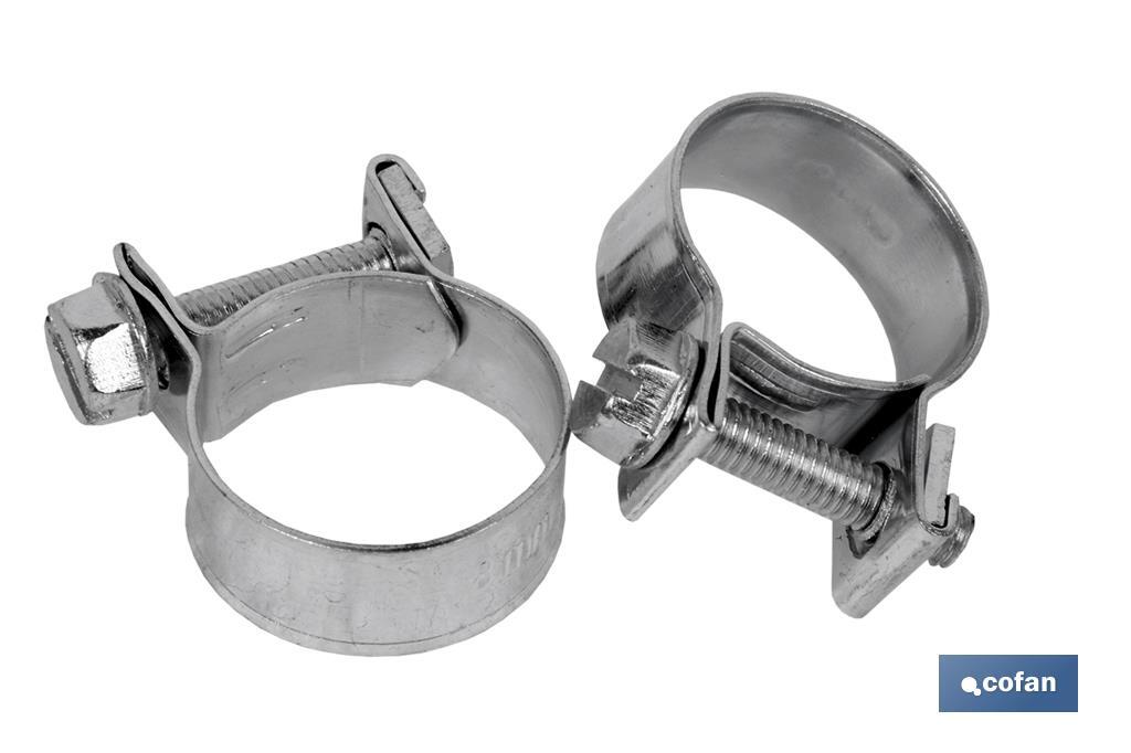 ABRAZADERAS STANDAR MINI-CLAMP 9 -11 MM (PACK: 200 UDS) ABRAZADERAS STANDAR MINI-CLAMP 9 -11 MM (PACK: 200 UDS)