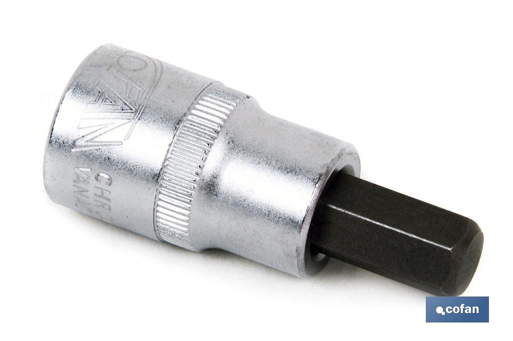LLAVE DE VASO 3/8 CON PUNTA H-4 (PACK: 1 UDS) LLAVE DE VASO 3/8 CON PUNTA H-4 (PACK: 1 UDS)