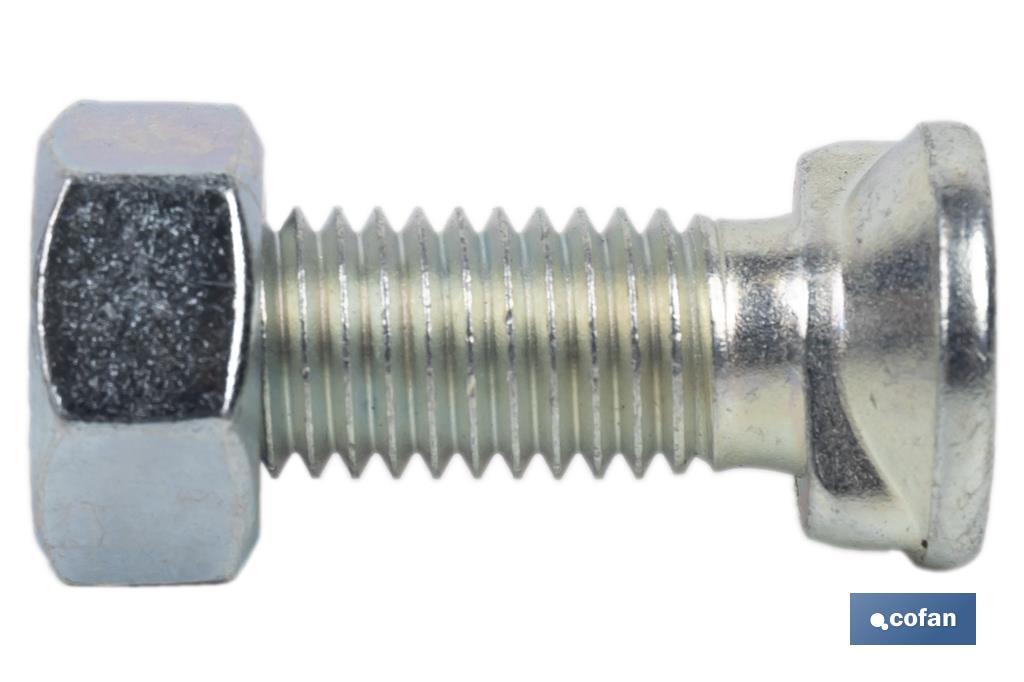 TORNILLO DOS PRISIONEROS C-8.8 M-14X40 ZINCADO (PACK: 25 UDS) TORNILLO DOS PRISIONEROS C-8.8 M-14X40 ZINCADO (PACK: 25 UDS)