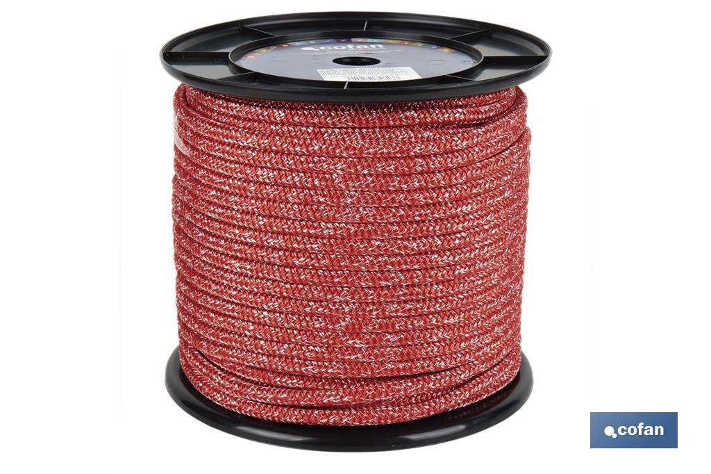 CARRETE DRIZA NÁUTICA 14 MM 100 M ROJO (PACK: 1 UDS) CARRETE DRIZA NÁUTICA 14 MM 100 M ROJO (PACK: 1 UDS)