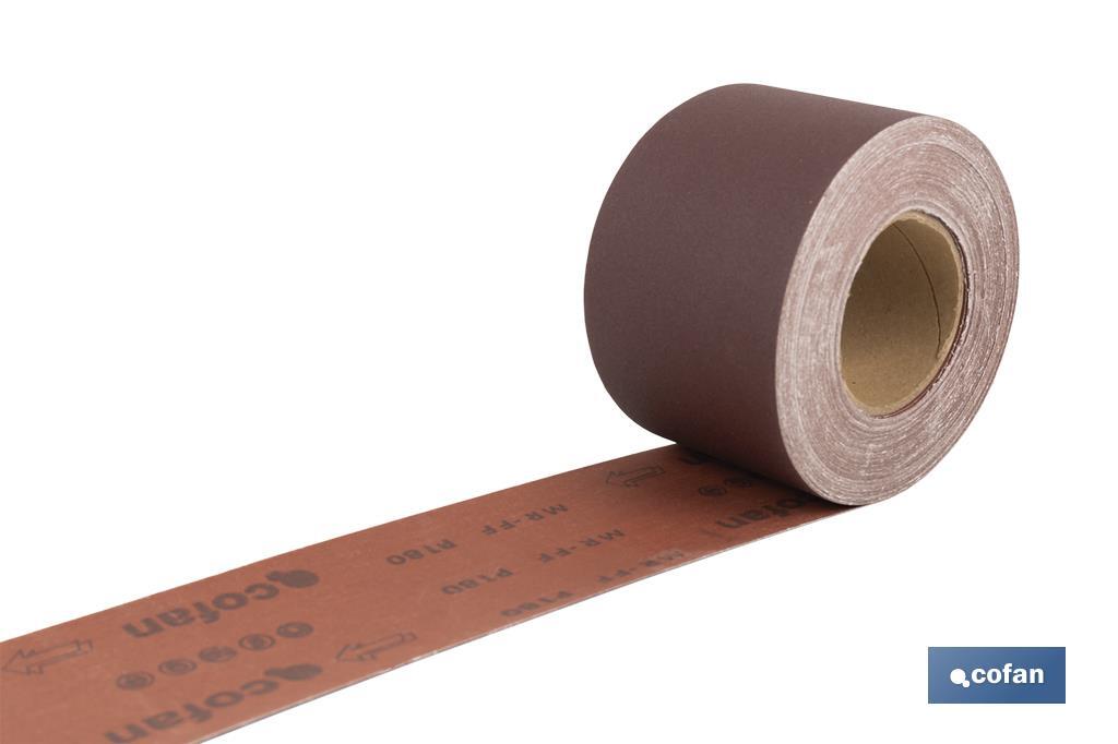 ROLLO LIJA TELA UNIVERSAL 100 X 25 M. G.180 (PACK: 1 UDS) ROLLO LIJA TELA UNIVERSAL 100 X 25 M. G.180 (PACK: 1 UDS)