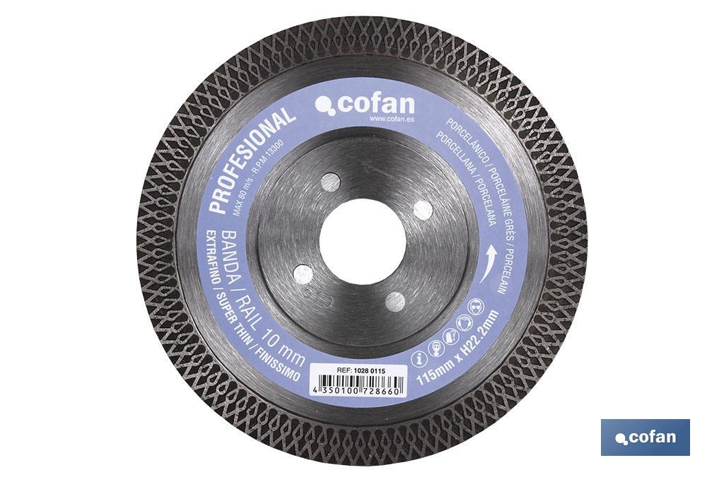 DISCO DIAMANTE PORCELANICO EXTRAFINO H-10mm, 230mm (PACK: 1 UDS) DISCO DIAMANTE PORCELANICO EXTRAFINO H-10mm, 230mm (PACK: 1 UDS)