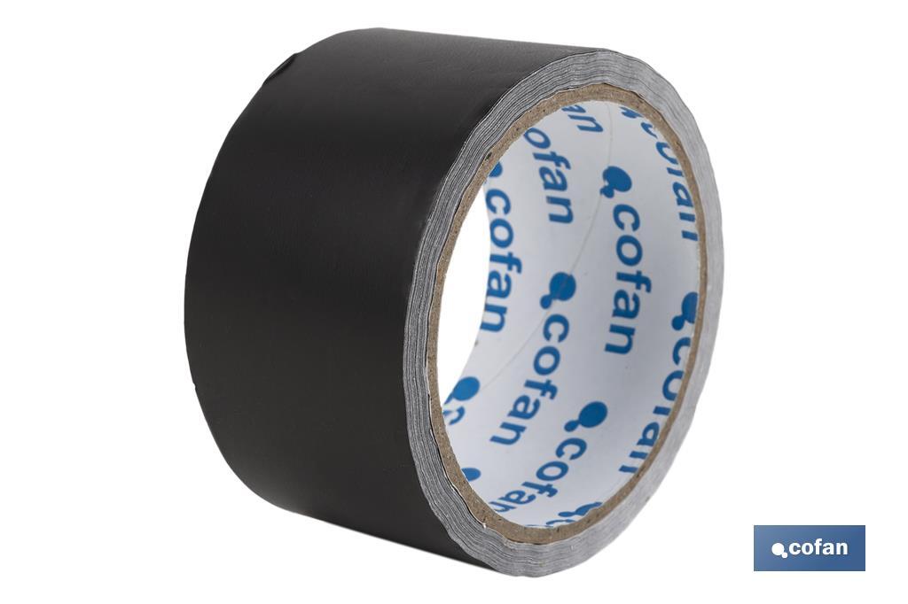 CINTA DE ALUMINIO NEGRA 30 MICRAS 50 MM X 10 M (PACK: 1 UDS) CINTA DE ALUMINIO NEGRA 30 MICRAS 50 MM X 10 M (PACK: 1 UDS)