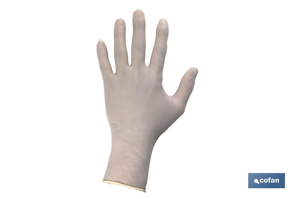 CAJA 100 UNDS. GUANTES DE LATEX T - S (PACK: 1 UDS) CAJA 100 UNDS. GUANTES DE LATEX T - S (PACK: 1 UDS)