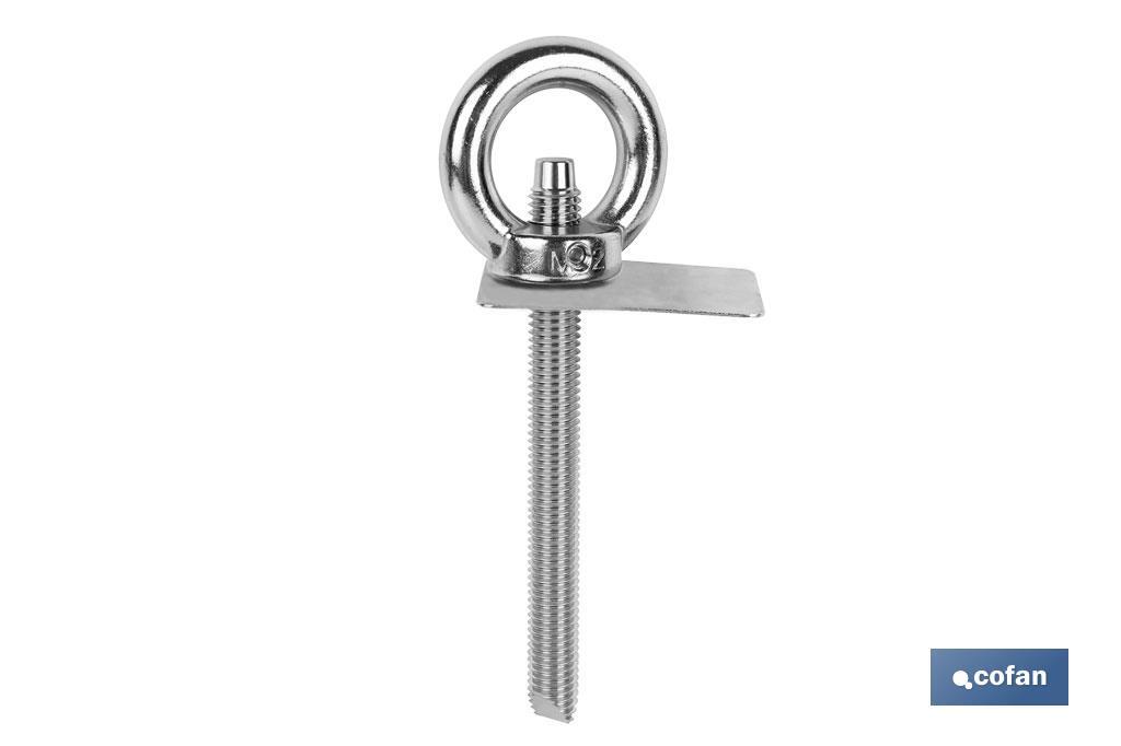 PUNTO DE ANCLAJE INOX. M12 RUPTURA +23 kN (PACK: 1 UDS) PUNTO DE ANCLAJE INOX. M12 RUPTURA +23 kN (PACK: 1 UDS)