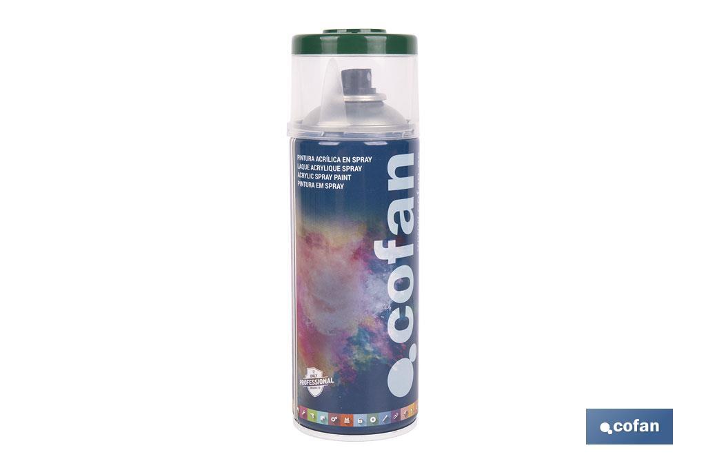 PINTURA ACRIL. 400ML 6005-VERDE MUSGO (PACK: 1 UDS) PINTURA ACRIL. 400ML 6005-VERDE MUSGO (PACK: 1 UDS)