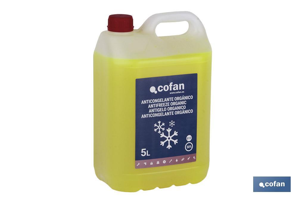 ANTICONGELANTE G-12 50% ORGÁNICO AMARILLO 5 L (PACK: 1 UDS) ANTICONGELANTE G-12 50% ORGÁNICO AMARILLO 5 L (PACK: 1 UDS)