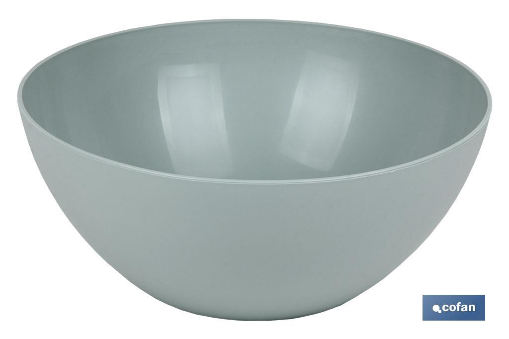ENSALADERA MODELO ALBAHACA 3.5 L COLOR PIEDRA 26.5X12cm venta unitaria (PACK: 1 UDS) ENSALADERA MODELO ALBAHACA 3.5 L COLOR PIEDRA 26.5X12cm venta unitaria (PACK: 1 UDS)