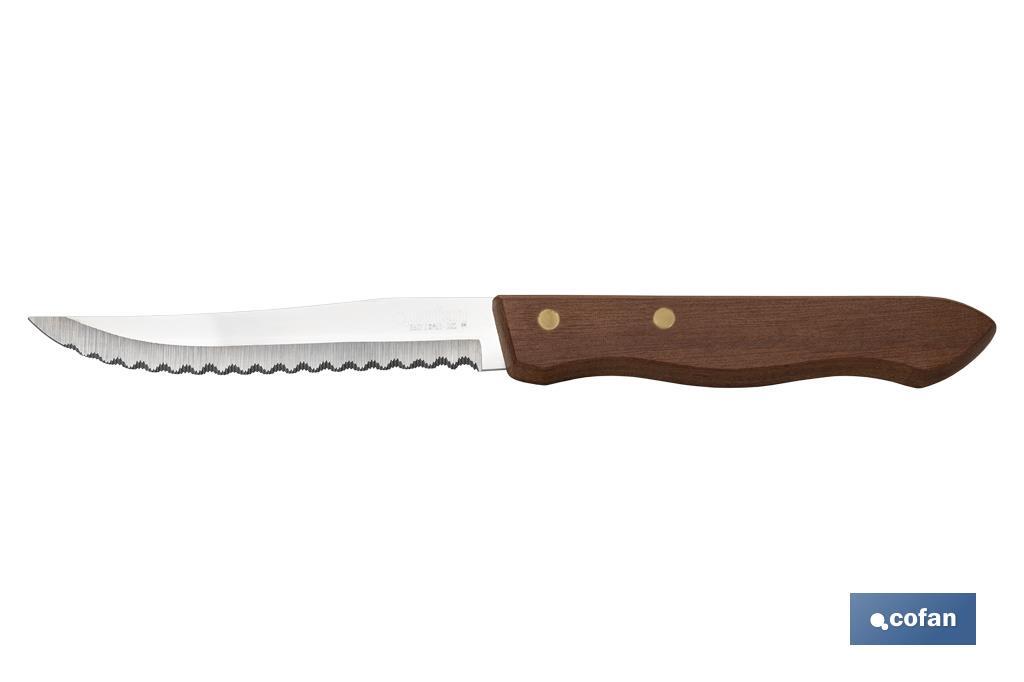 PACK 3 CUCHILLOS DE MADERA HOJA 10 cm (PACK: 1 UDS) PACK 3 CUCHILLOS DE MADERA HOJA 10 cm (PACK: 1 UDS)