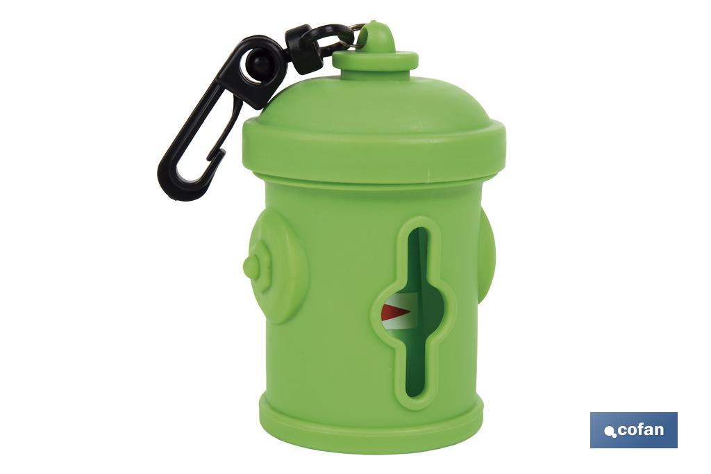 DISPENSADOR DE BOLSAS PARA MASCOTAS VERDE 7,8X5 CM (PACK: 1 UDS) DISPENSADOR DE BOLSAS PARA MASCOTAS VERDE 7,8X5 CM (PACK: 1 UDS)