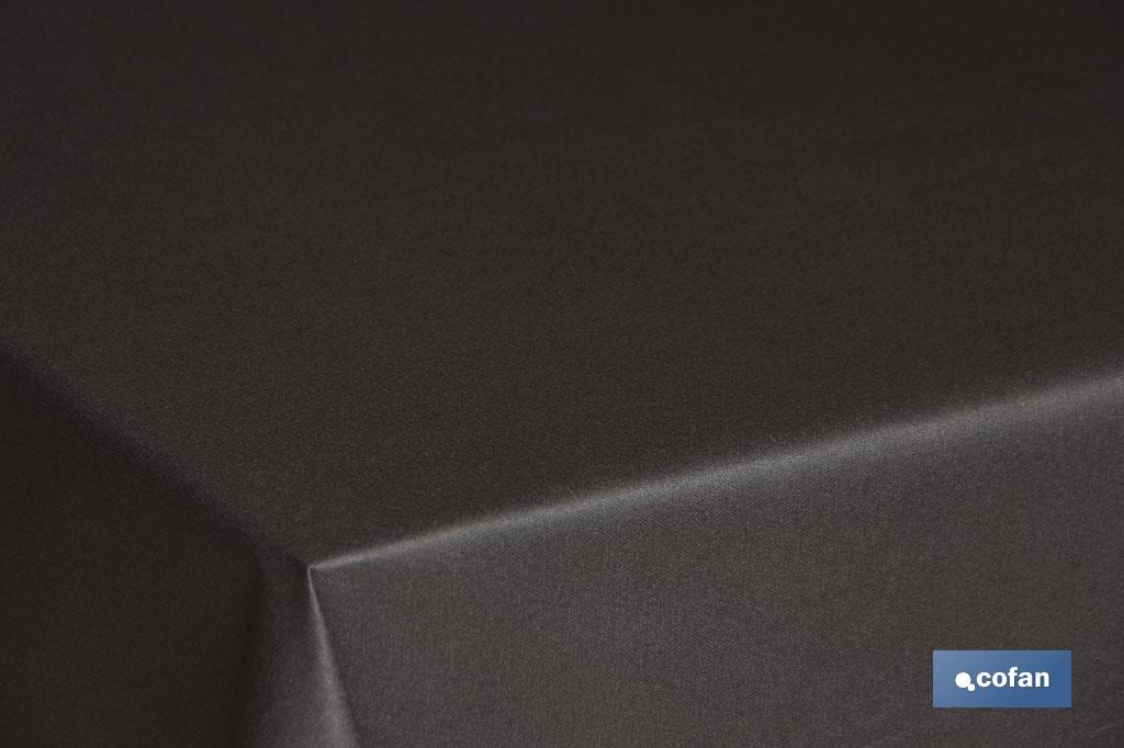 MANTEL ANTIMANCHAS RESINADO CONFECCIONADO 1,40 x 1,40mt 50% ALG 50% /POL. NEGRO (PACK: 1 UDS) MANTEL ANTIMANCHAS RESINADO CONFECCIONADO 1,40 x 1,40mt 50% ALG 50% /POL. NEGRO (PACK: 1 UDS)