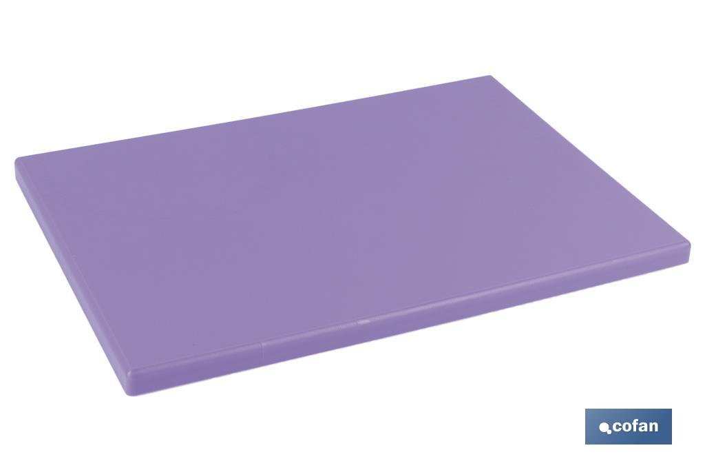 TABLA CORTE  MORADO 35x25x1,5 cm. MODELO BRESA (PACK: 1 UDS)