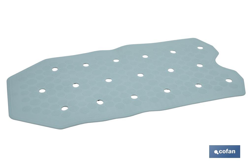ALFOMBRA ANTIDESLIZANTE CON VENTOSAS BAÑERA/DUCHA AZUL CLARO 36 X 72 cm (PACK: 1 UDS) ALFOMBRA ANTIDESLIZANTE CON VENTOSAS BAÑERA/DUCHA AZUL CLARO 36 X 72 cm (PACK: 1 UDS)