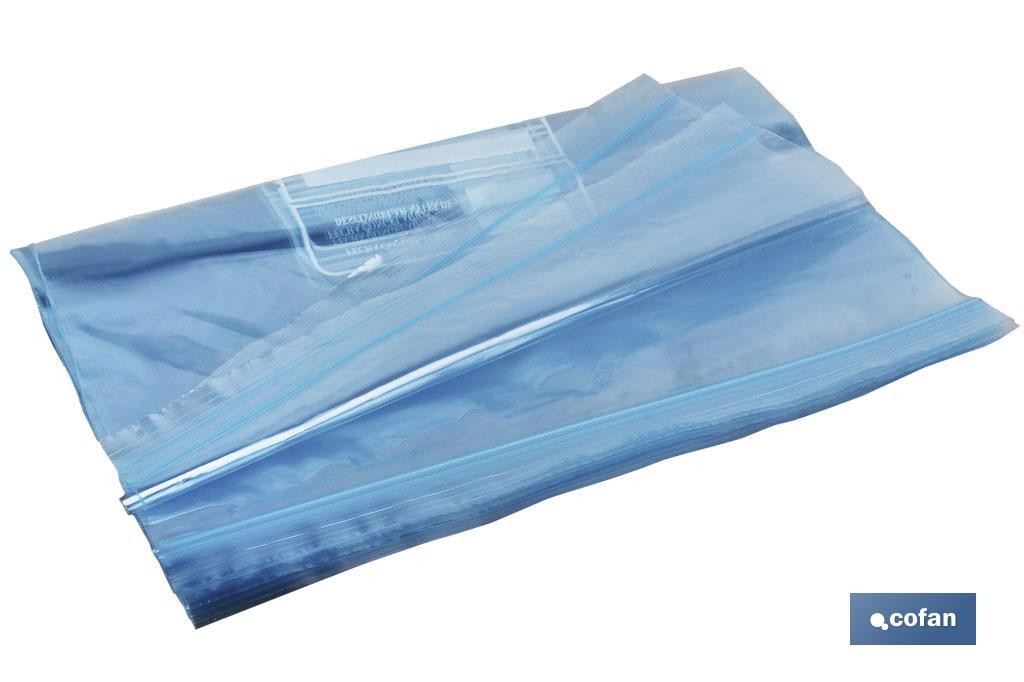BOLSAS ZIP MEDIANA 27 X 28 15UDS (PACK: 1 UDS) BOLSAS ZIP MEDIANA 27 X 28 15UDS (PACK: 1 UDS)
