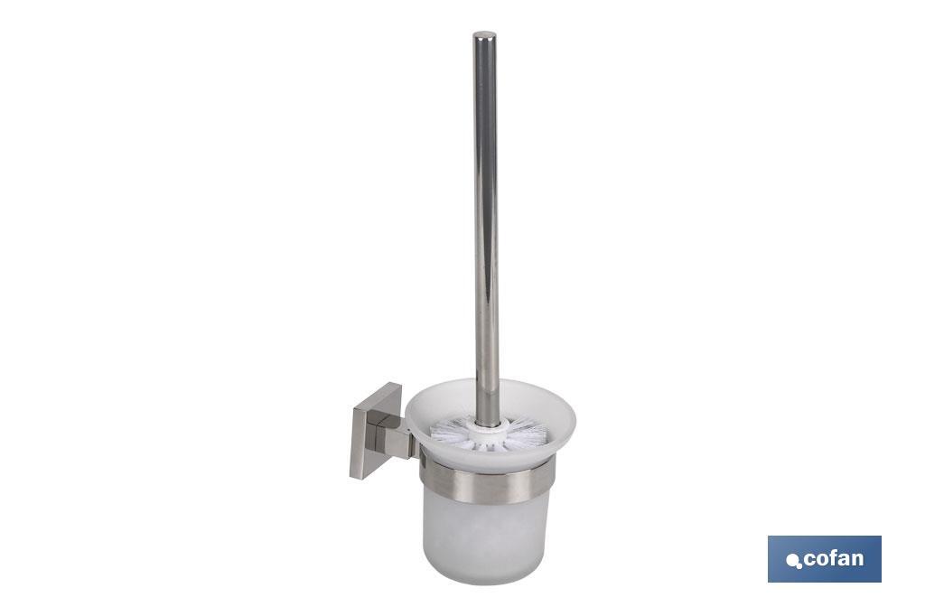 ESCOBILLERO INODORO MODELO MARVAO INOX 304 BRILLO (PACK: 1 UDS)