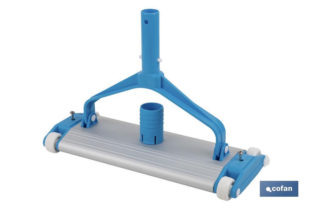 LIMPIAFONDOS/BARREDERA DE ALUMINIO PISCINAS 360 X 150 MM (PACK: 1 UDS)