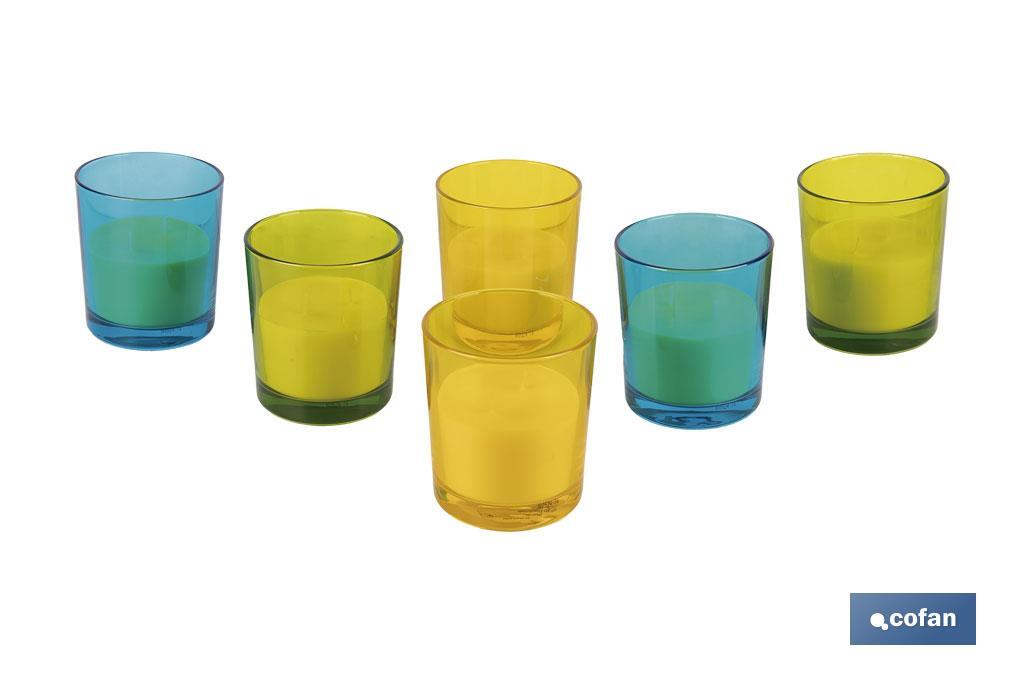 VELA AROMÁTICA DE CITRONELA VASO DECORADO 200 G (PACK: 1 UDS) VELA AROMÁTICA DE CITRONELA VASO DECORADO 200 G (PACK: 1 UDS)