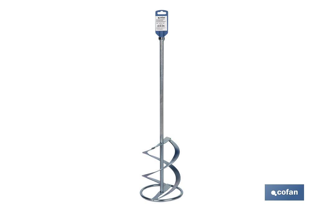 VARILLA MEZCLADORA UNIVERSAL Ø160 600 MM M14 (PACK: 1 UDS) VARILLA MEZCLADORA UNIVERSAL Ø160 600 MM M14 (PACK: 1 UDS)