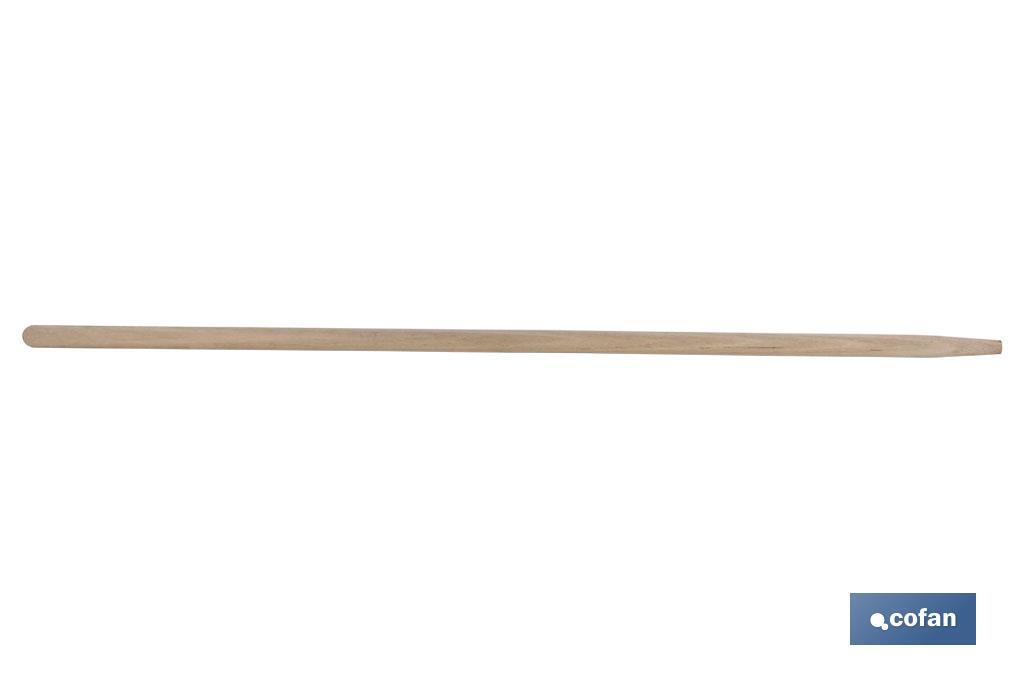 MANGO MADERA RASTRILLO (M-952)1400MM Ø29MM (PACK: 1 UDS)