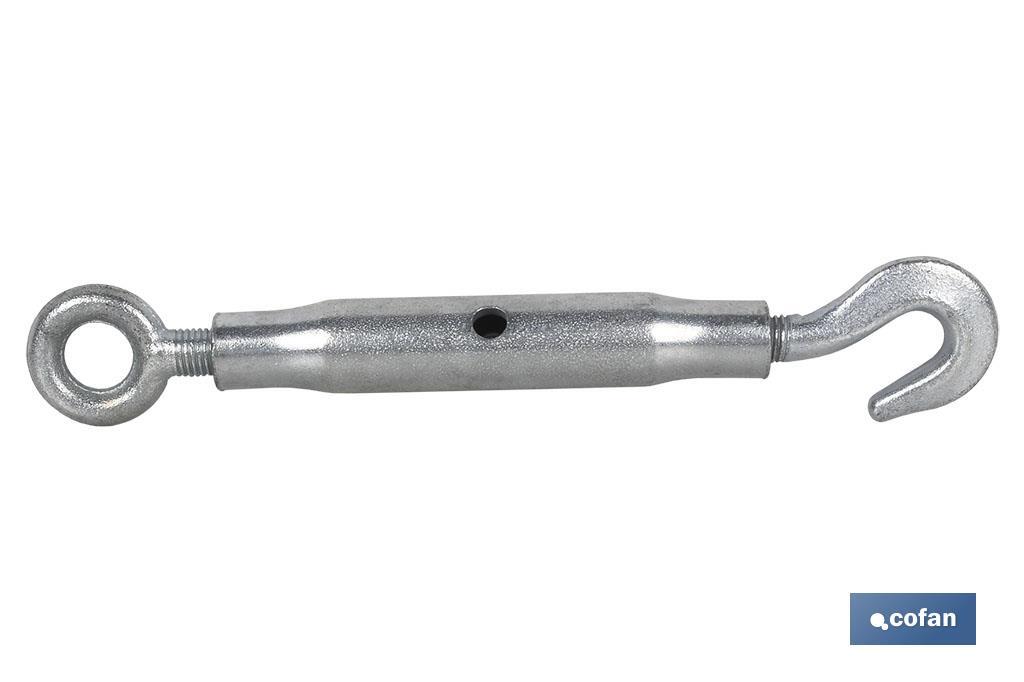 TENSOR TUBULAR GANCHO-ANILLA M-8 venta unitaria (PACK: 1 UDS) TENSOR TUBULAR GANCHO-ANILLA M-8 venta unitaria (PACK: 1 UDS)