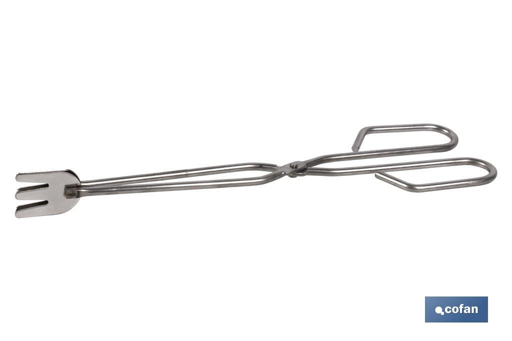 PINZA BARBACOA INOX C/PALA 500 MM (PACK: 1 UDS)