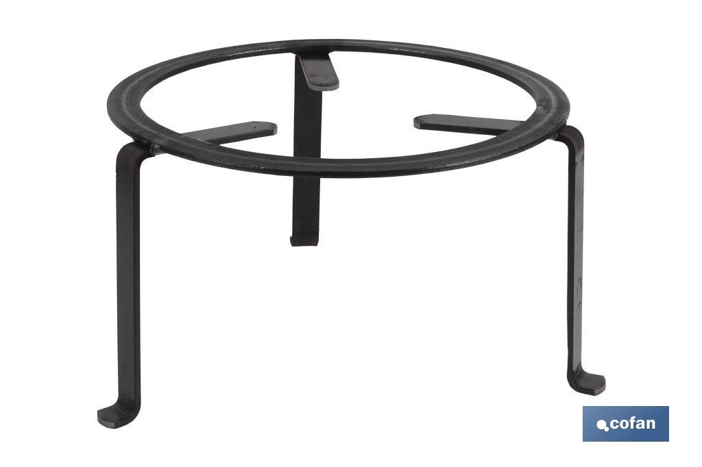 TRÉBEDE DE FORJA REDONDA Ø35cm (PACK: 1 UDS) TRÉBEDE DE FORJA REDONDA Ø35cm (PACK: 1 UDS)